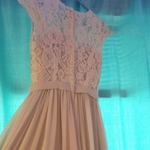Formal Melusino dress cream color size 0